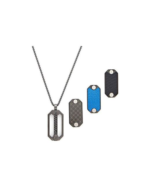 Police Blue Pejgn2009202 Necklace for men