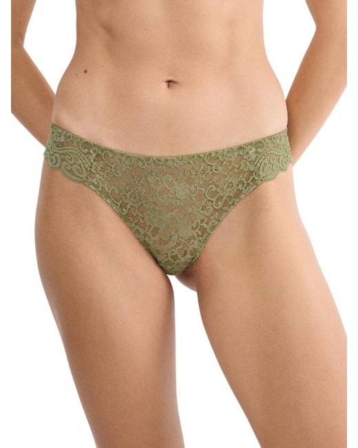Triumph Green Amourette Hipster Thong
