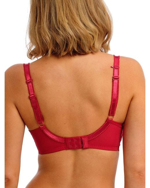 Freya Red Cherish Me Moulded Plunge T-Shirt Bra