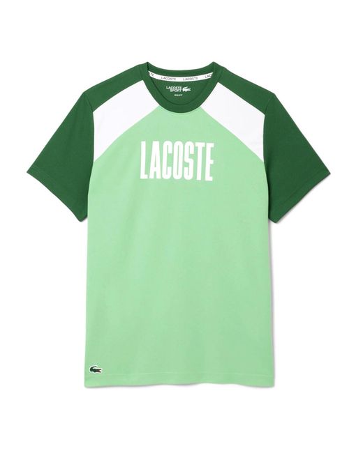 Lacoste Green Block T Shirt for men