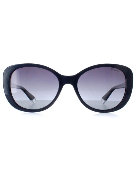 Polaroid Blue Butterfly Gradient Polarized Pld 4154/S/X