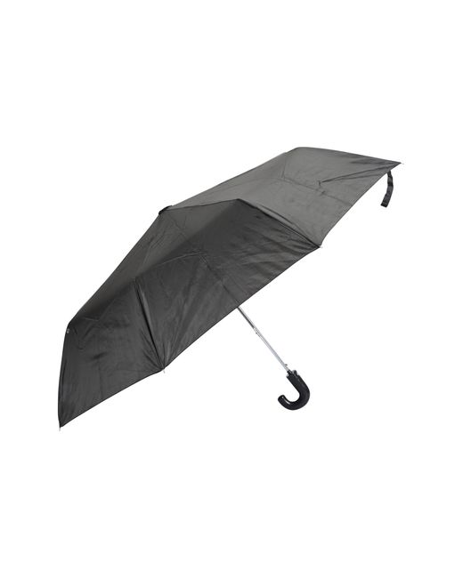 Mountain Warehouse Gray Walking Umbrella With Matching Storage Bag Curved Handle Compact Rain Brolly