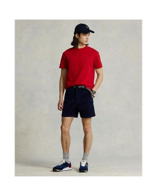 Polo Ralph Lauren Blue Trailsters Corduroy Hiking Shorts for men