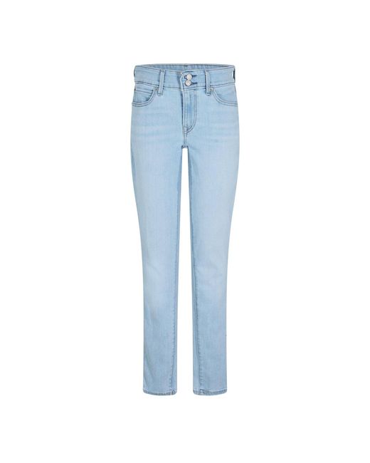 Levi's Blue Levi's 711 Dbl Button