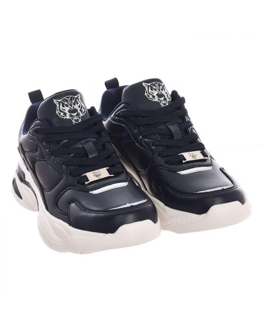 Philipp Plein Blue Sneakers for men