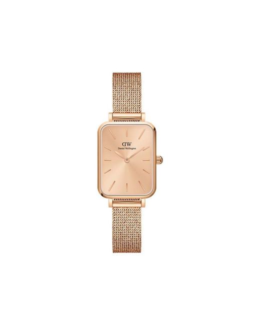 Daniel Wellington White Dw00100484 Ladies Quadro Unitone 20Mm Watch