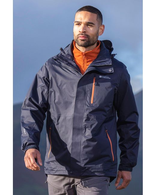 Mountain Warehouse Blue 'Bracken' 3 for men