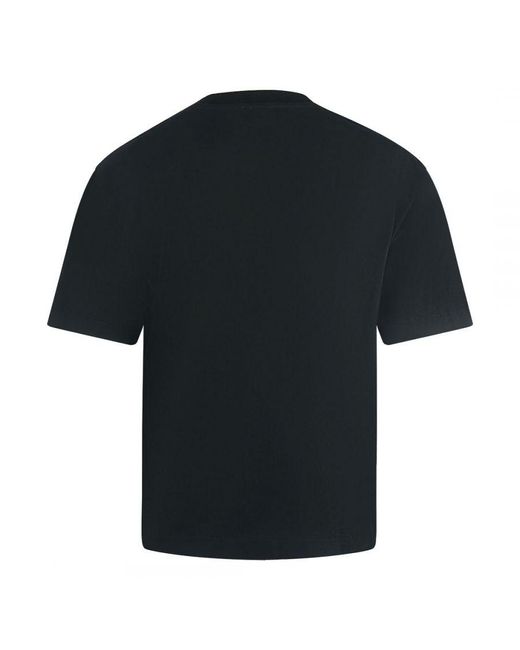 Off-White c/o Virgil Abloh Black Off- Skate Fit Chess Move Logo T-Shirt for men