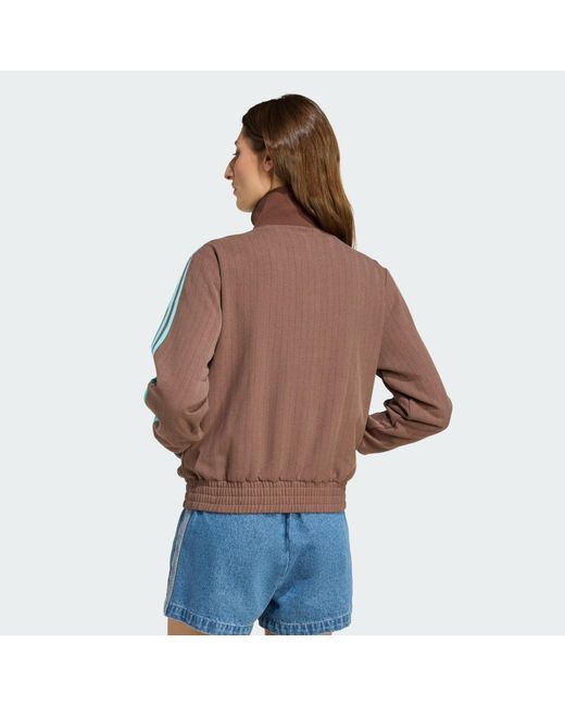 Adidas Originals Brown Tailored Track Top