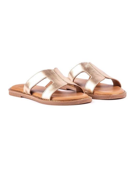 Sole Pink Noor Slide Sandals
