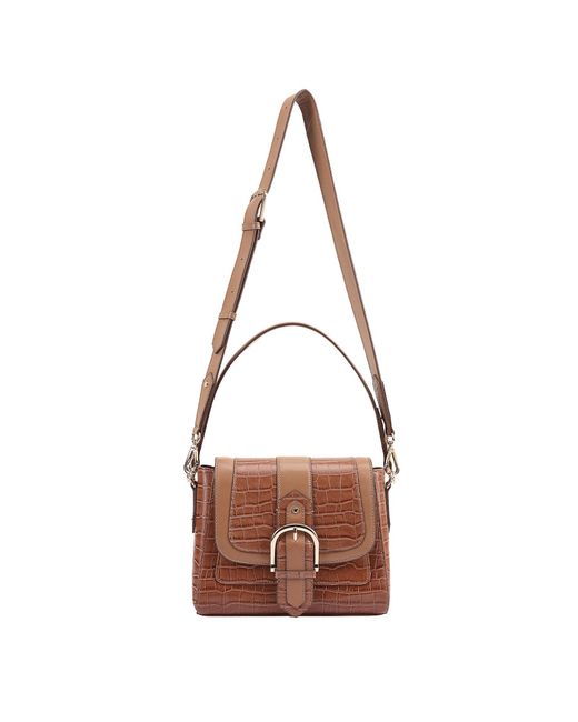 Paul Costelloe Brown Langford Leather Multi Way Bag
