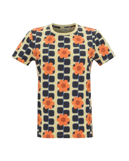 Regatta Orange Ladies Orla Kiely T-Shirt