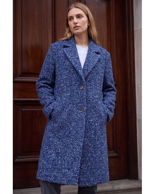 Roman Blue Teddy Smart Coat