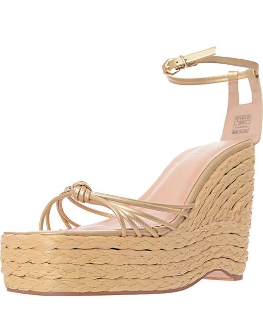 SIMMI Natural Nadir Skinny Strap Espadril