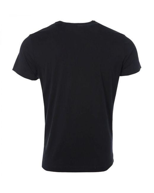 DIESEL Black T-Diego Cuty Logo T-Shirt for men