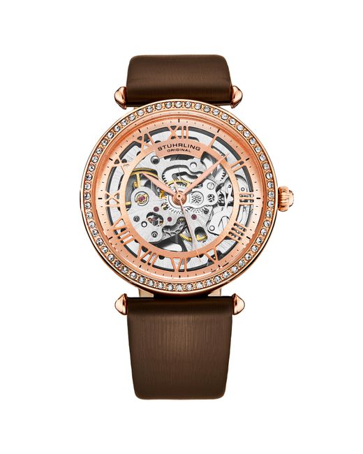 Stuhrling Metallic Luxe Automatic 4022 38Mm Skeleton
