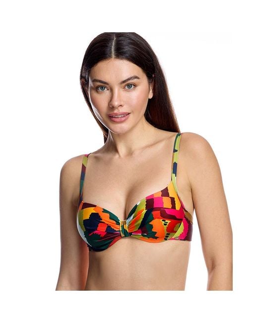 Ory Black Bikini Top Molded Cup W260124