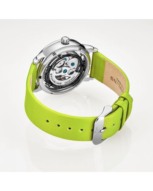 Stuhrling Metallic Winchester 3982 Automatic 40Mm Skeleton