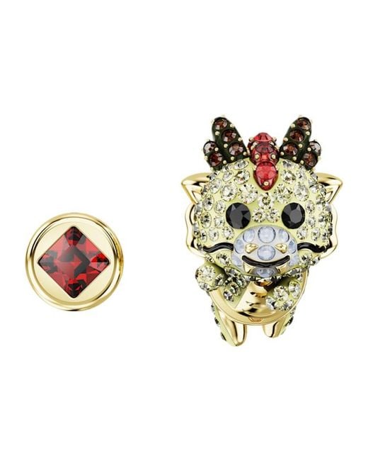 Swarovski Metallic 5675832 Ladies Chinese Zodiac Earrings