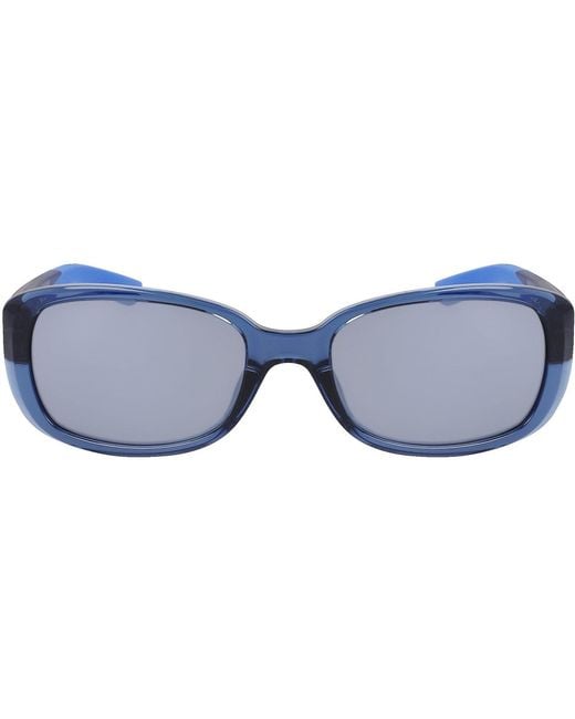 Nike Blue Accessories Breeze Oval Sunglasses for men