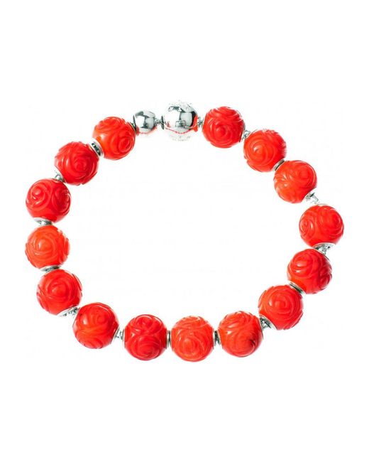 Thomas Sabo Red Kt0147-870-10-L16 Ladies Bracelet