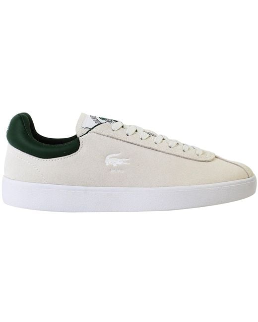 Lacoste Gray Baseshot Rg 224 1 Off Trainers