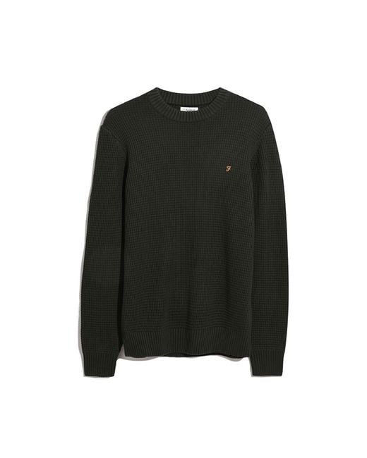 Farah Foraker Crewneck Sweatshirt In Zwart in het Green voor heren