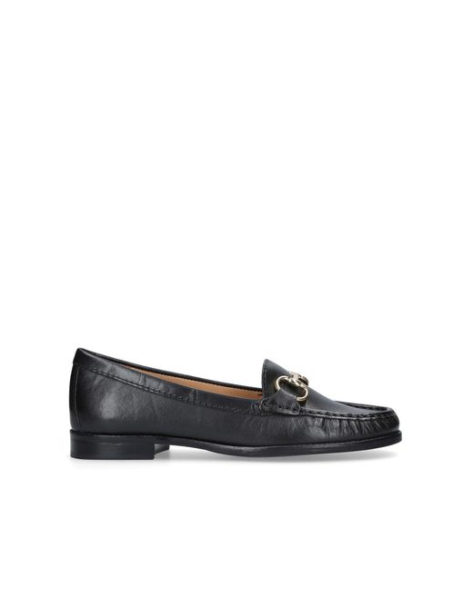 Carvela Kurt Geiger Black Leather Click Loafers
