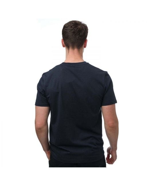 Timberland Blue Front Graphic T-Shirt for men