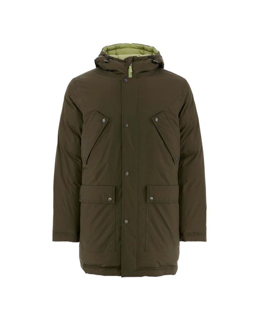 J.O.T.T Green Hamilton Grand Froid Reversible Parka Jacket for men