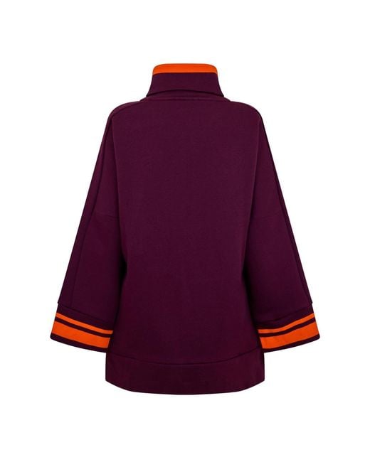 PUMA Purple (8) Tipping Fz Hoody Winetas