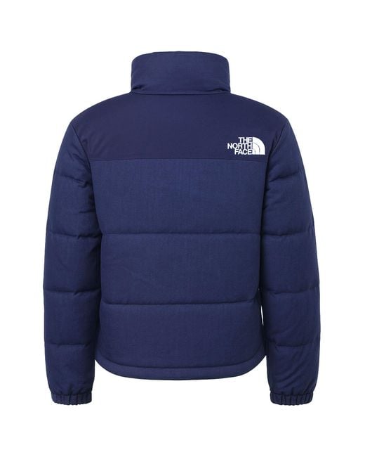 The North Face Blue 92 Ripstop Nuptse Jacket Nylon