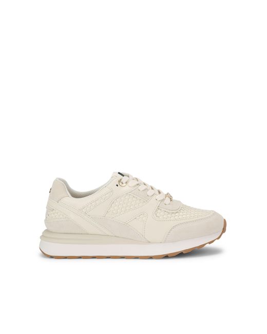 KG by Kurt Geiger White Lyric Weave Sneakers