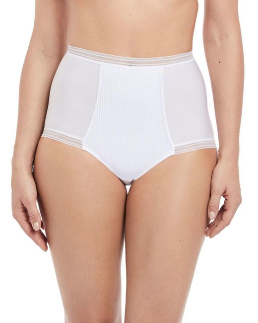 Fantasie White Fusion High Waist Brief