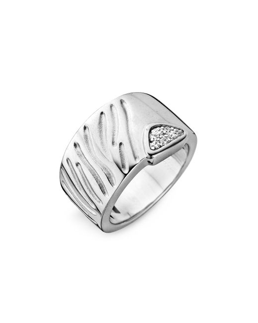 Orphelia Metallic 925 Sterling Ring