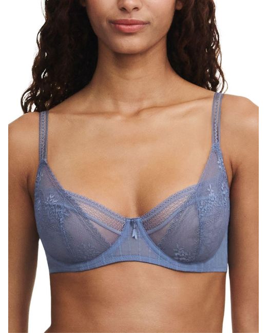 Passionata Blue Maddie Half-Cup Bra