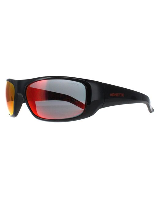 Arnette Black Rectangle Hot Shot An4182 for men