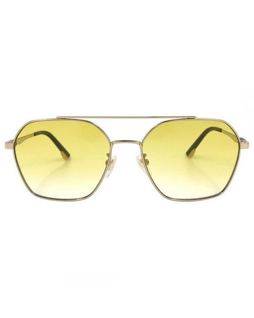 Police Yellow Spl771 08Ff Sunglasses for men
