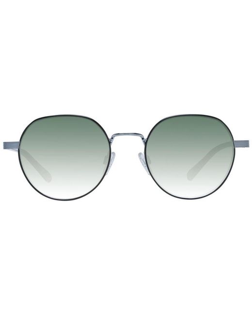 Ted Baker Green Round Sunglasses With Gradient Lenses for men
