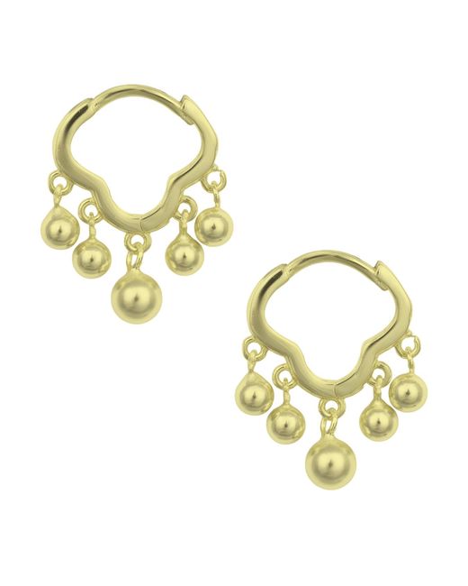The Jewellery Stockroom Metallic Plated Chandelier Earrings