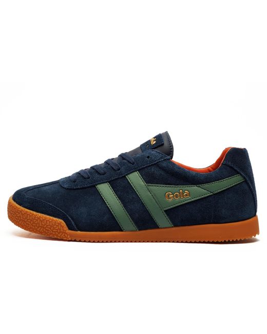 Gola Blue Classics Harrier Suede Trainers for men