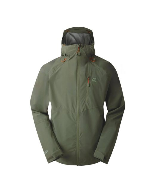 Dare 2b Green Breathe Out Waterproof Jacket (Olivine) for men