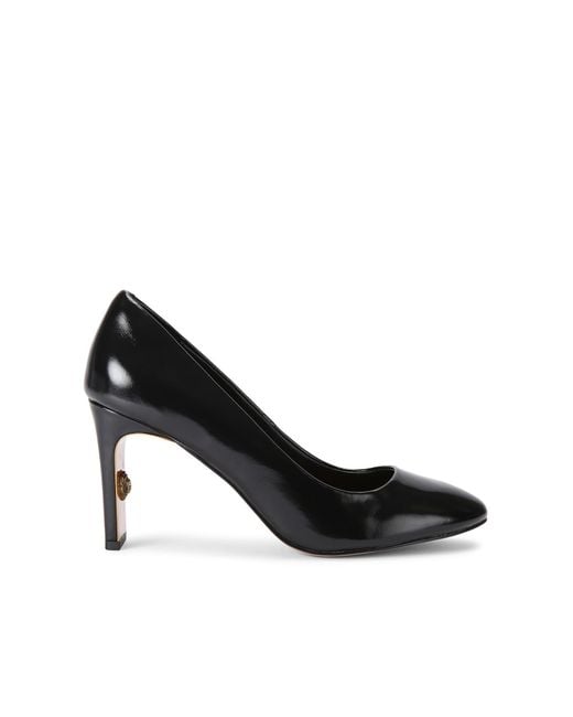Kurt Geiger Black Kurt Geiger Court Heels Camel Leather Victoria