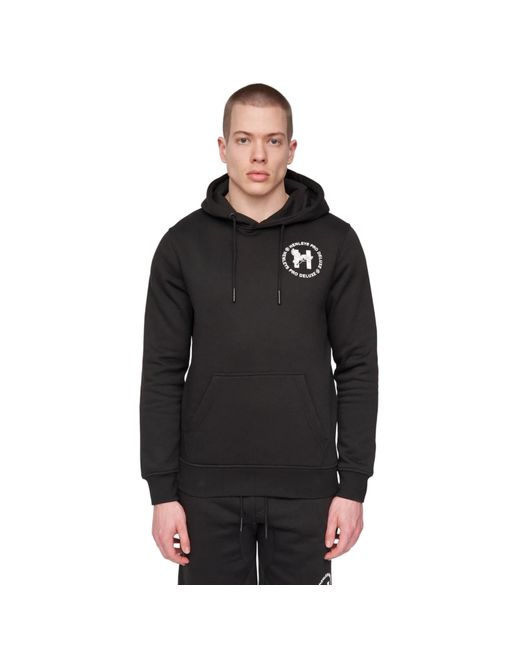 Henleys Black Metafone Hoodie for men
