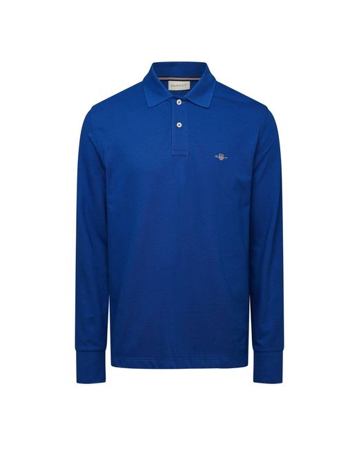 Gant Blue Lg Long Sleeve for men