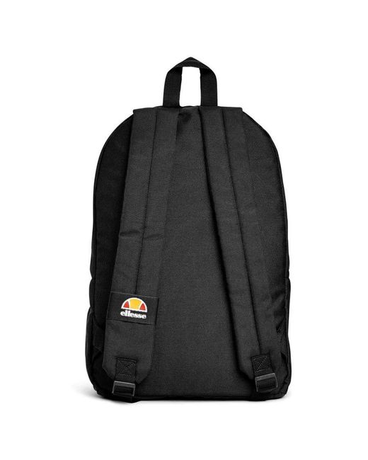 Ellesse Black Rolby Backpack + Case Set