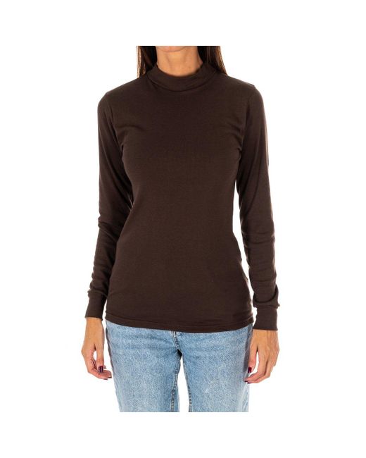 Kisses&Love Brown Long Sleeve T-Shirt 1625-M