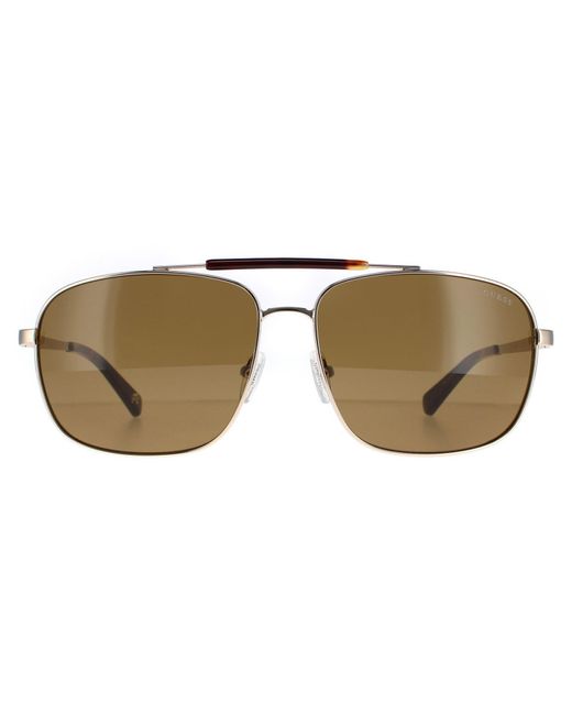 Guess Brown Aviator Gu5210 Metal