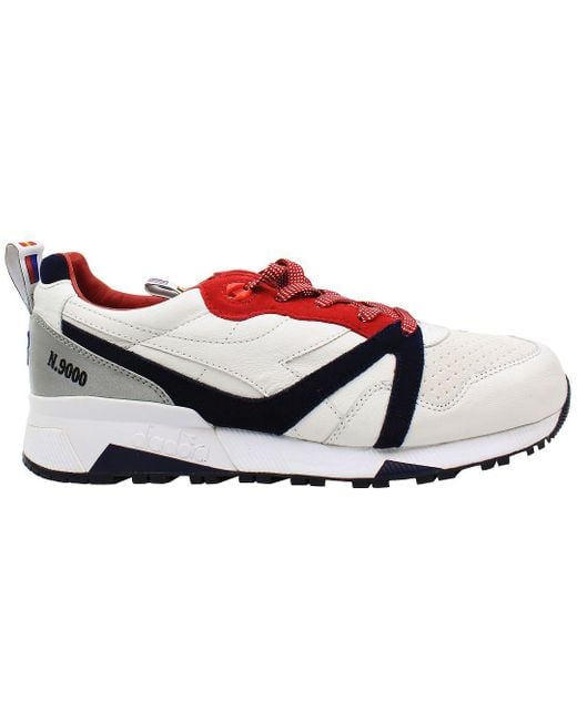 Diadora Red N9000 Sailing Off Trainers for men