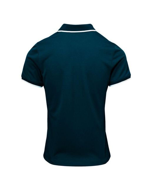 PREMIER Green Ladies Coolchecker Contrast Pique Polo Shirt